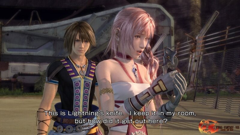 Two Characters in Game Scene