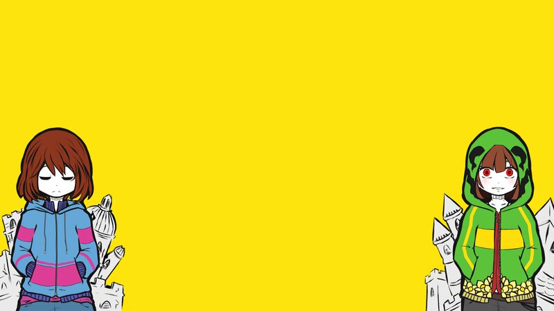 Two Characters in Hoodies