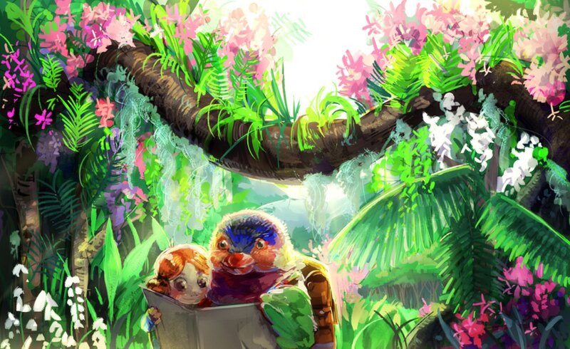 Two Characters in Jungle