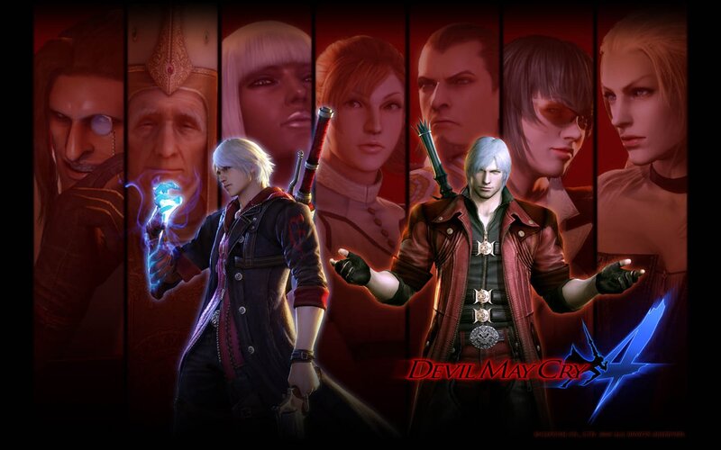 Two Characters in Leather Jackets — Red
