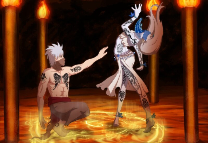 Two Characters in Ritual