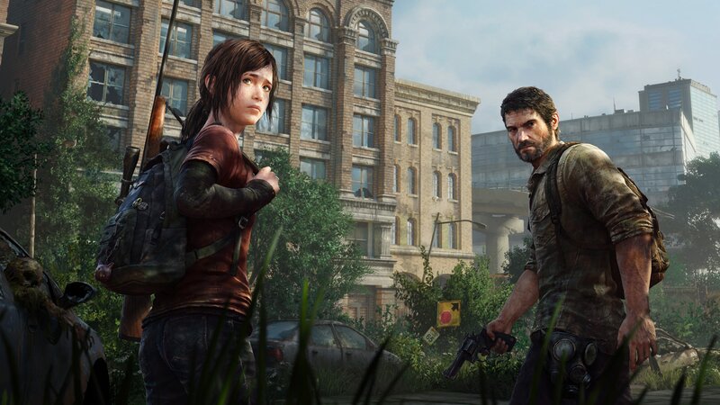Two Characters in Ruins — Brown, Tense