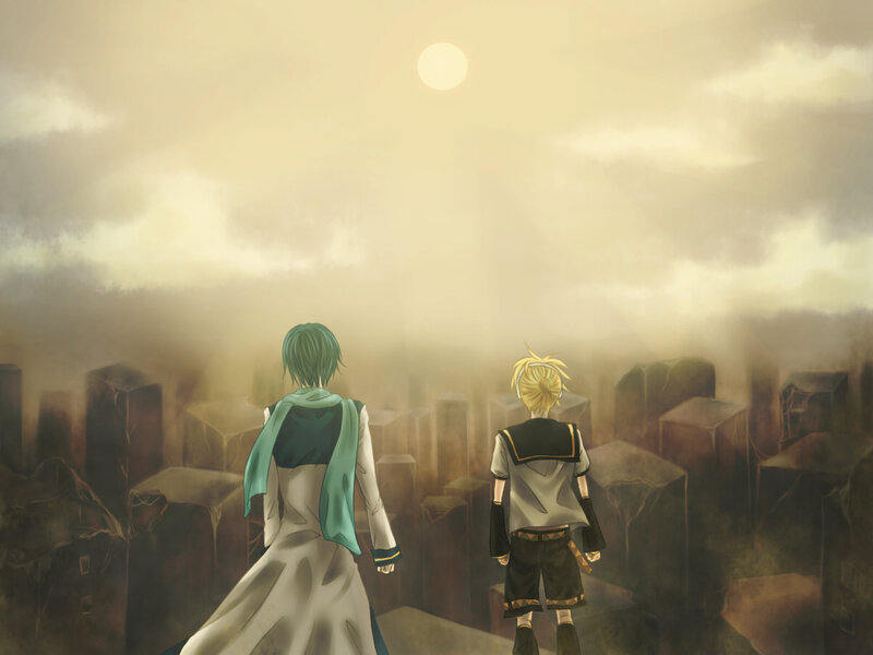 Two Characters in Ruins