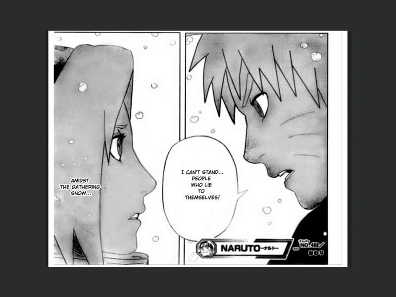 Two Characters in Snow — Black