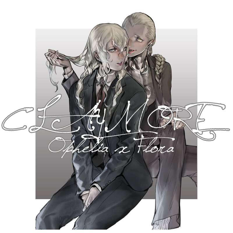 Two Characters in Suits — Gray