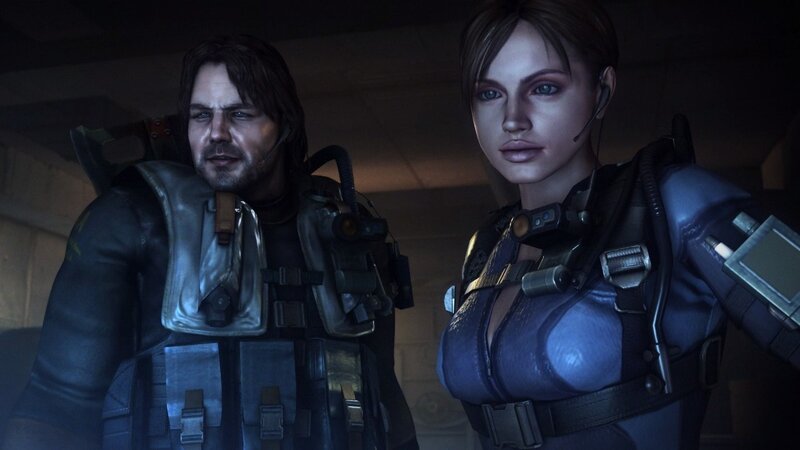 Two Characters in Tactical Gear — Blue, Serious