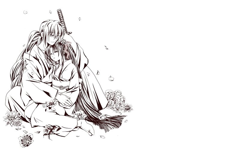 two characters in traditional clothing