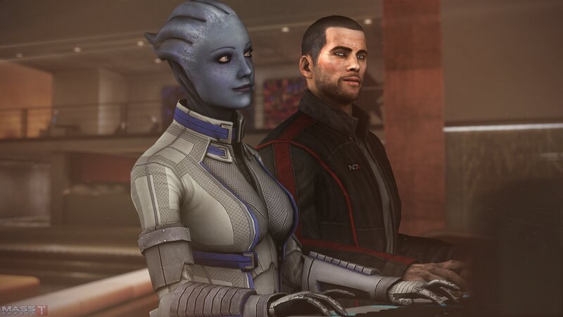 Two Characters in Uniform — Gray
