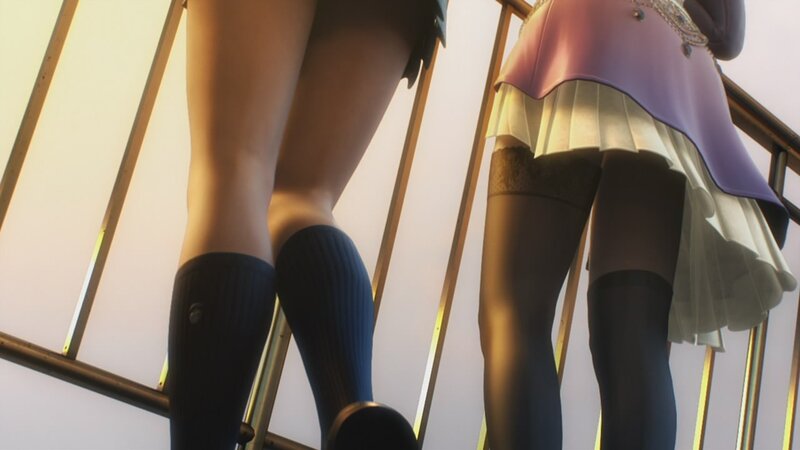 Two Characters' Legs