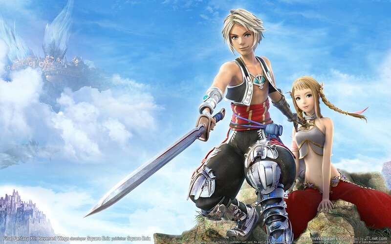 Two Characters on a Cliff — Blue, Adventurous, Afternoon