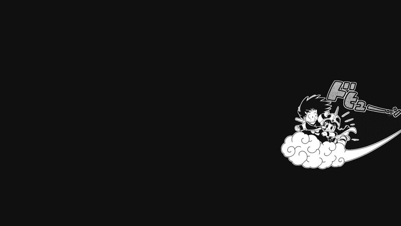 Two Characters on a Cloud — Black