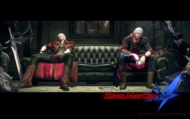 Two Characters on a Couch — Black