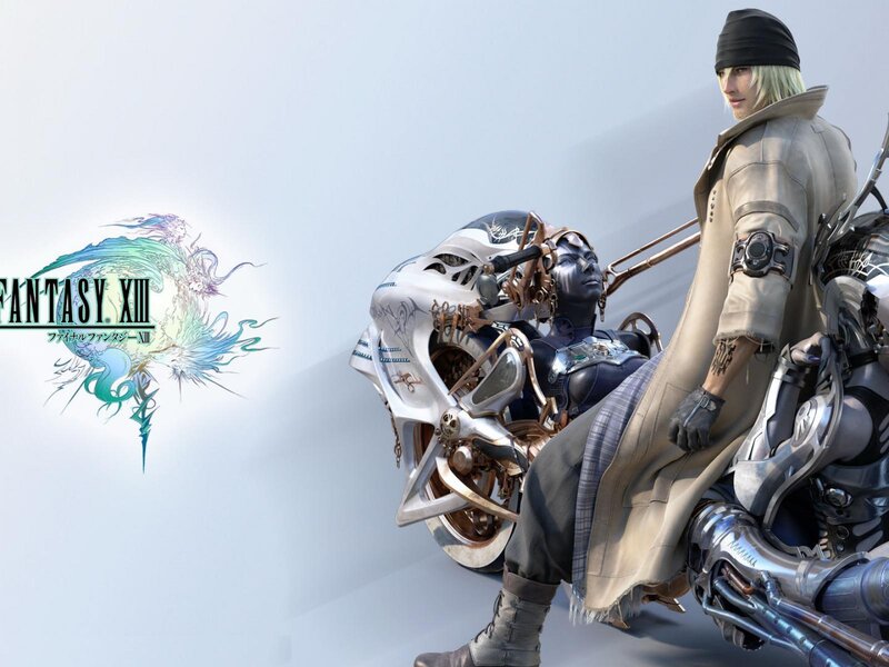 Two Characters on a Motorcycle — White, Dramatic