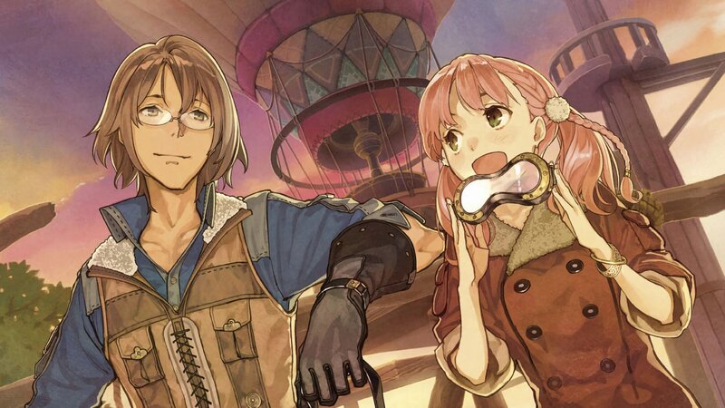 Two Characters on Airship