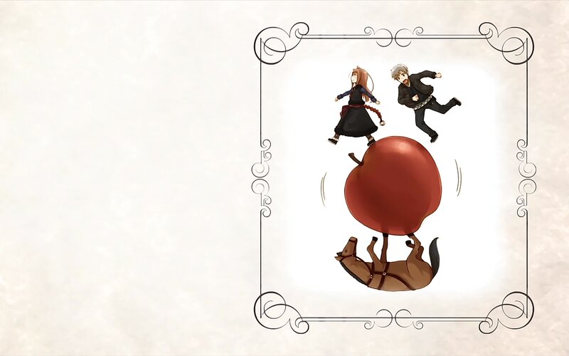 Two Characters on Apple