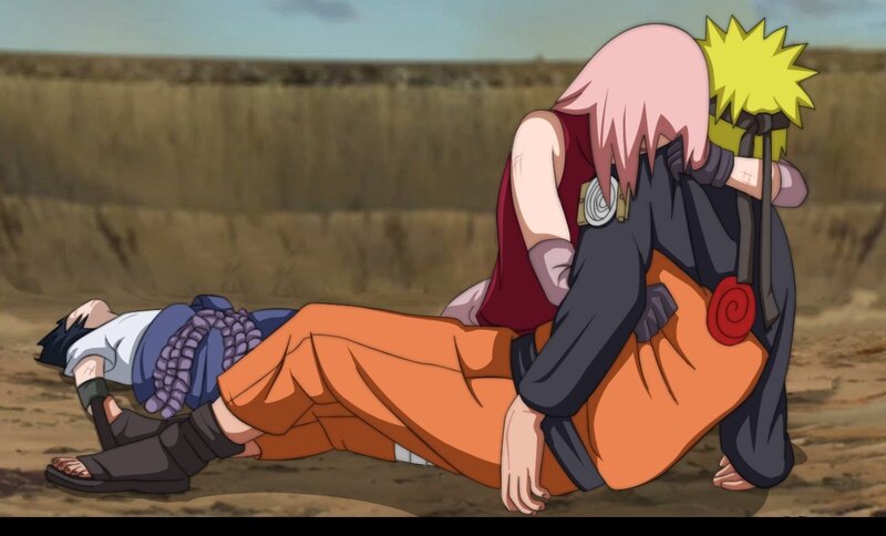 Two Characters on Ground