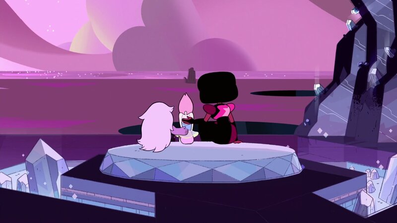 Two Characters on Platform