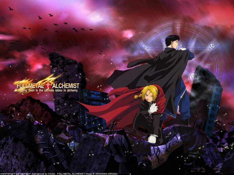 Two Characters on Rubble
