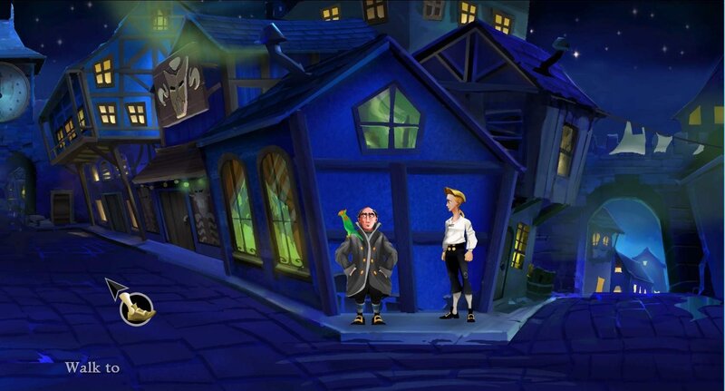 Two Characters on Street