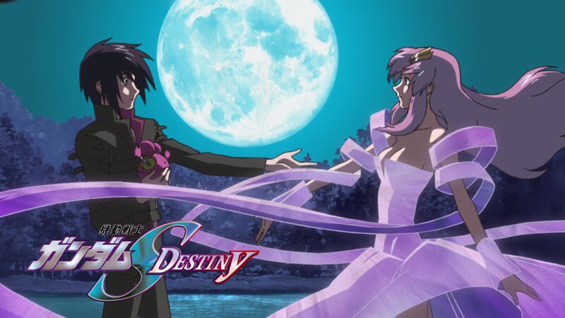 Two Characters Reaching — Purple