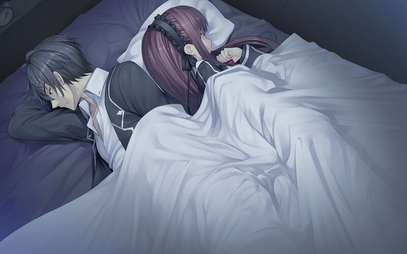 Two Characters Sleeping