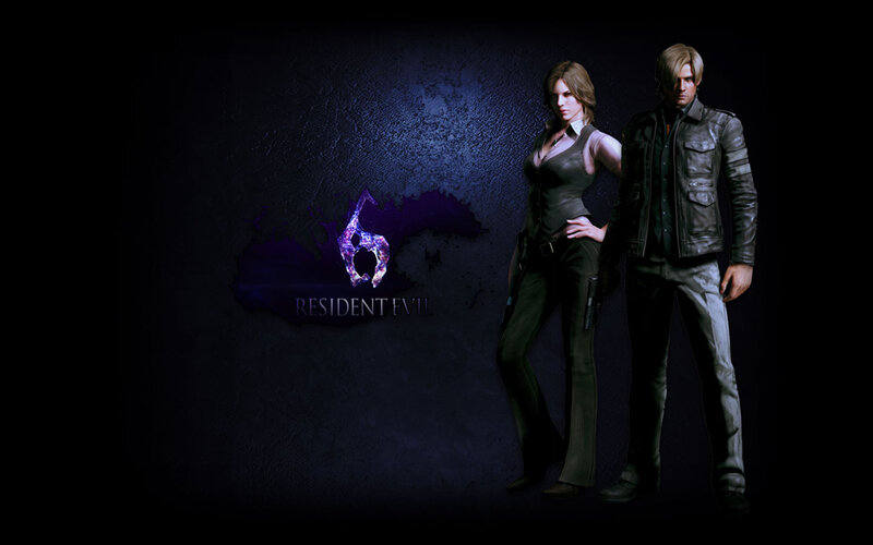 Two Characters Standing — Black, Dark