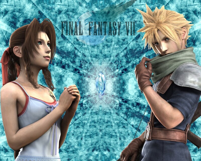 Two Characters Standing — Blue, Dramatic