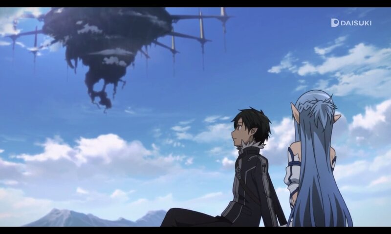Two Characters Watching Sky