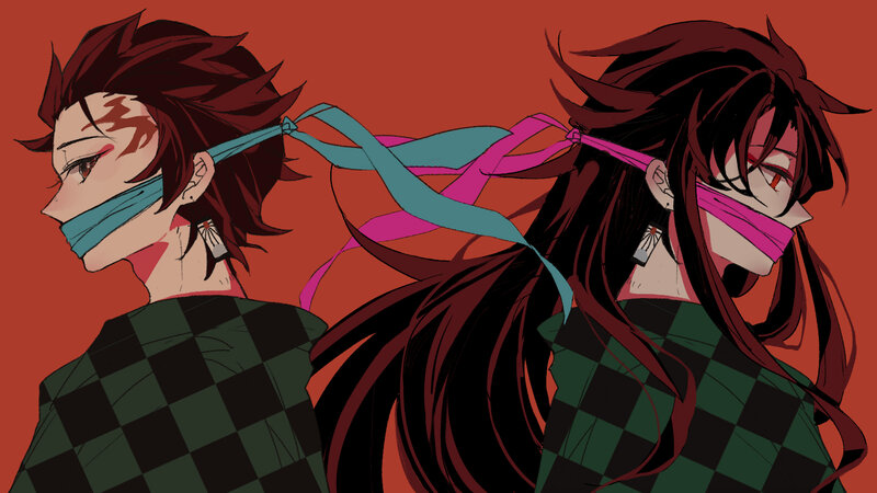 Two Characters with Bandanas