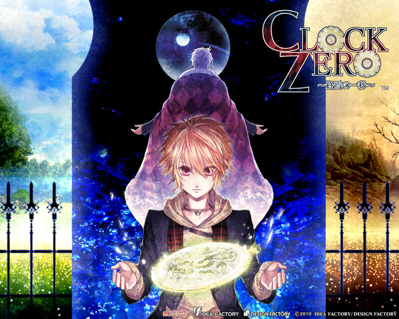 Two Characters with Clock