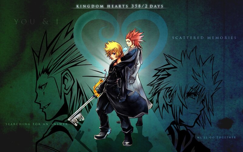 Two Characters with Keyblade