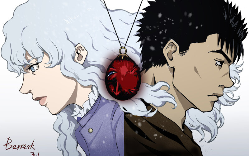 Two Characters with Pendant