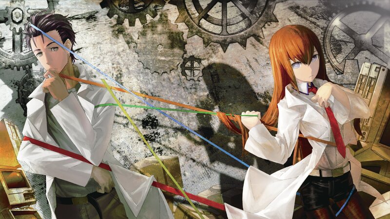 Two Characters with Ribbons