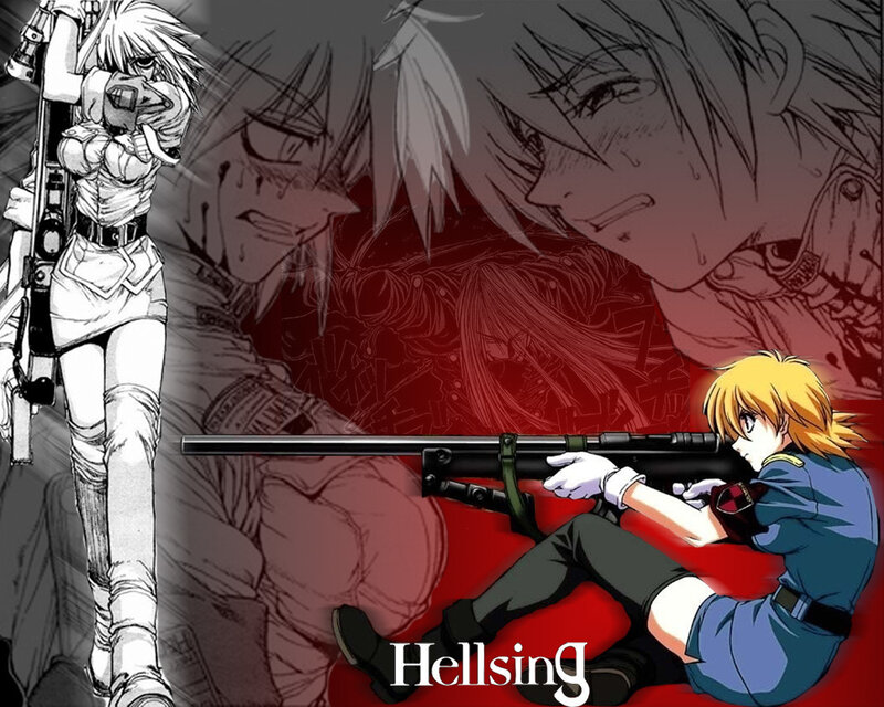 Two Characters with Rifles