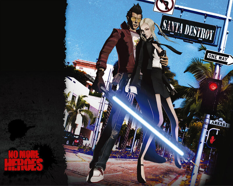 Two Characters with Sword — Blue