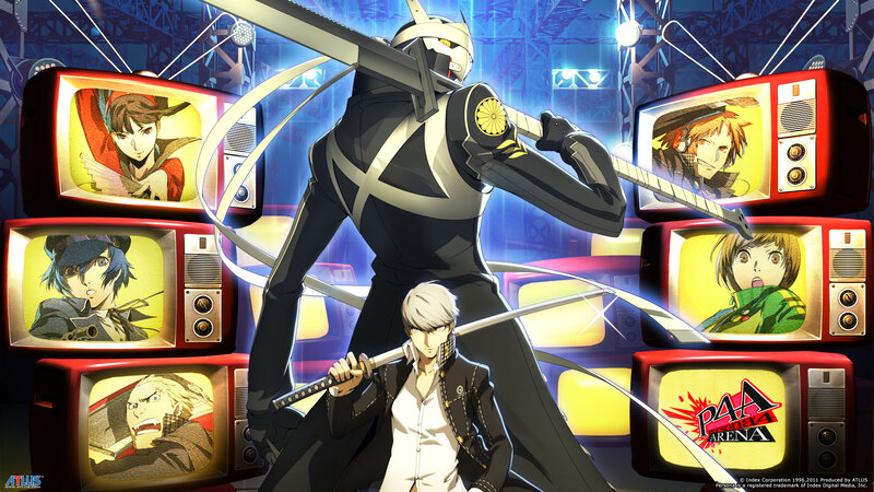 Two Characters with Swords — Black, Dramatic, Anime