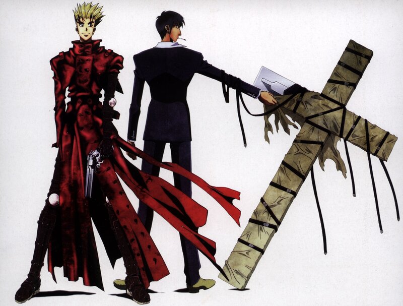 Two Characters with Weapon