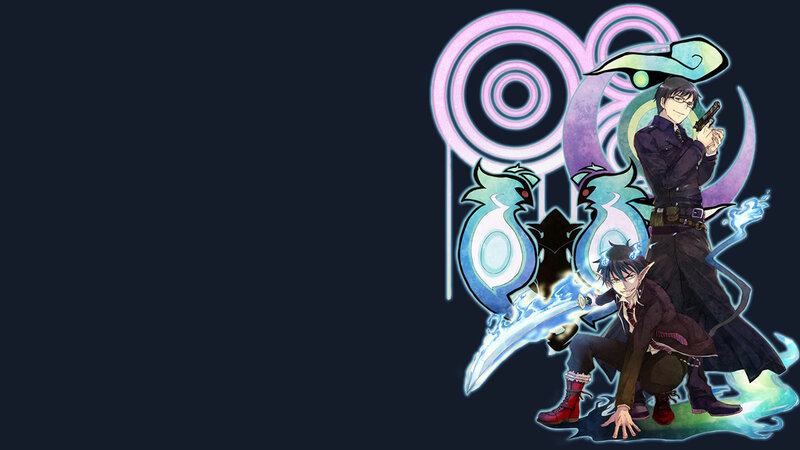 Two Characters with Weapons — Black, Dramatic