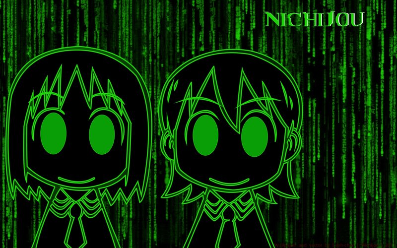 Two Chibi Characters — Black