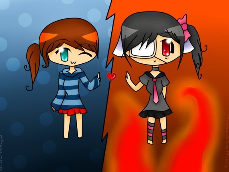 Two Chibi Girls