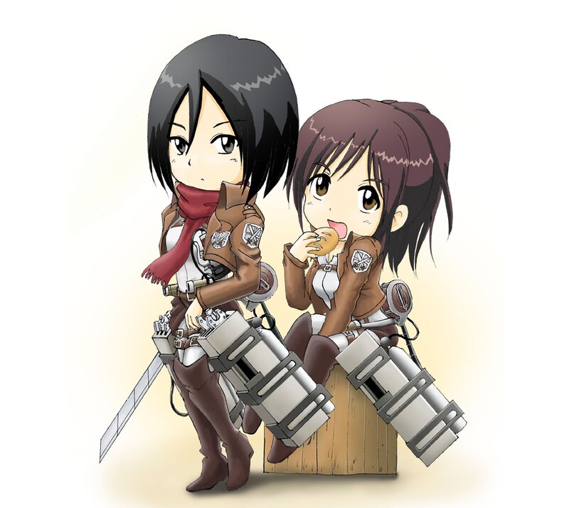 Two Chibi Soldiers