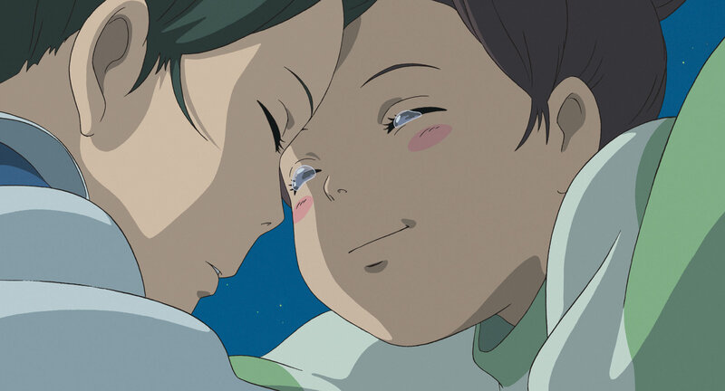 two children in bed