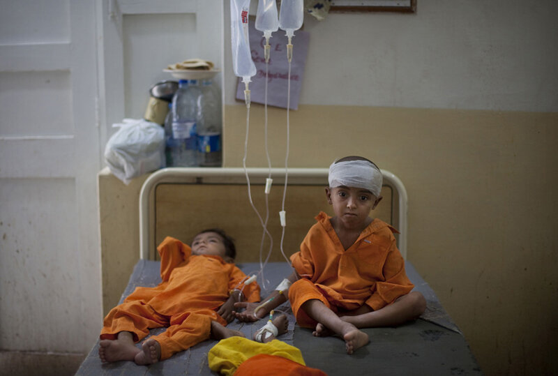 Two Children in Hospital