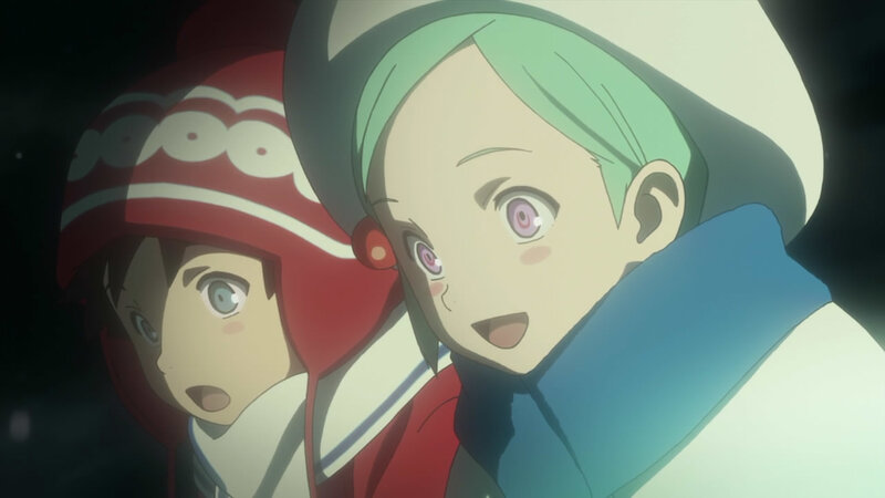 two children in winter gear