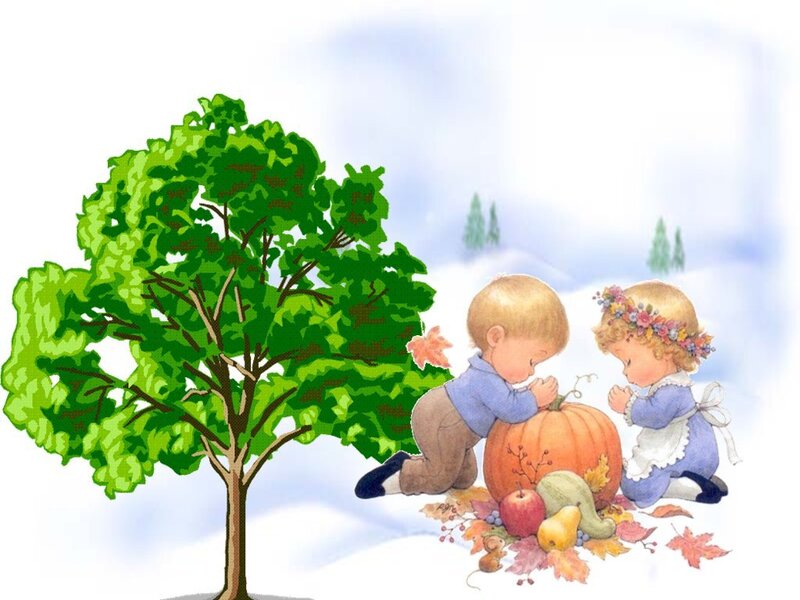 Two Children Praying