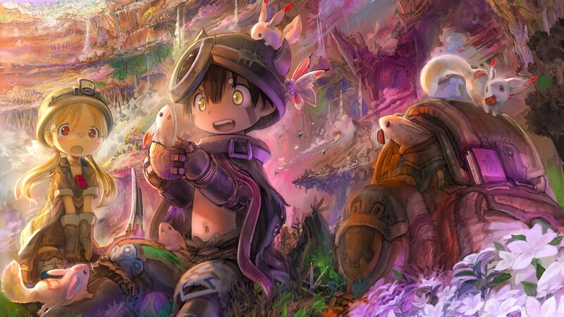 Two Children with Creatures