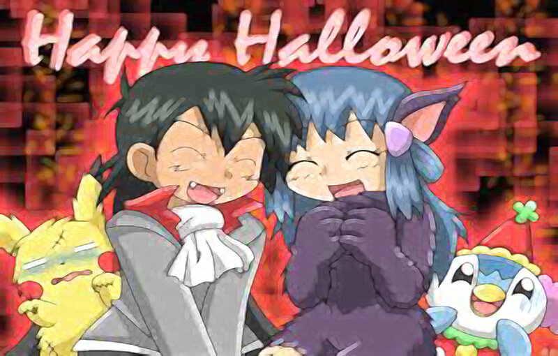Two Children with Pokémon