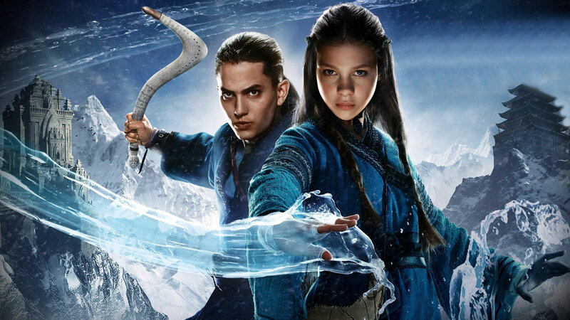 Two Children with Water Powers — Blue