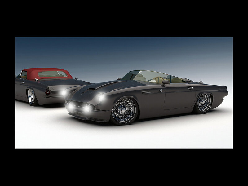 Two Classic Convertibles