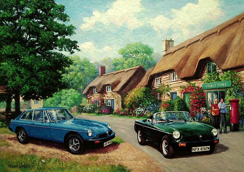 Two Classic MG Cars